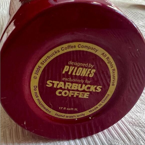 Starbucks 2006 Pylones Thermos Christmas Trees Vintage Christmas Gift - Picture 6 of 8